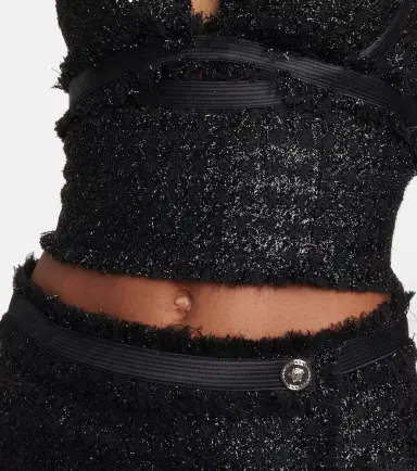 Versace Bouclé bustier | Thumbnail 3 Versace Bouclé bustier | Thumbnail 3