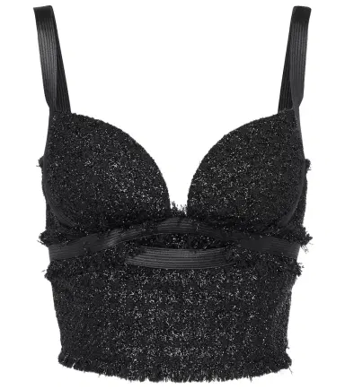 Versace Bouclé bustier | Thumbnail 1 Versace Bouclé bustier | Thumbnail 1