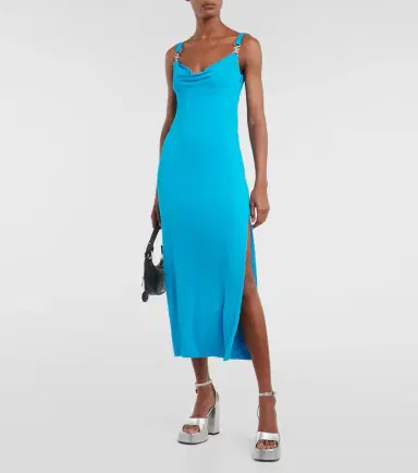 Versace Medusa '95 jersey maxi dress | Thumbnail 5 Versace Medusa '95 jersey maxi dress | Thumbnail 5