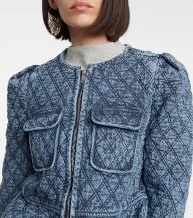 Marant Étoile Deliona quilted cotton jacket | Thumbnail 3 Marant Étoile Deliona quilted cotton jacket | Thumbnail 3