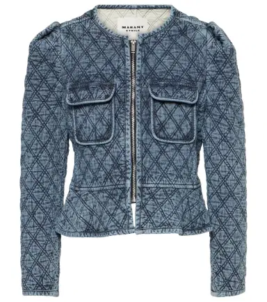 Marant Étoile Deliona quilted cotton jacket | Thumbnail 1 Marant Étoile Deliona quilted cotton jacket | Thumbnail 1