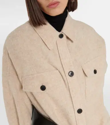 Marant Etoile Fontia wool-blend coat | Thumbnail 4 Marant Etoile Fontia wool-blend coat | Thumbnail 4