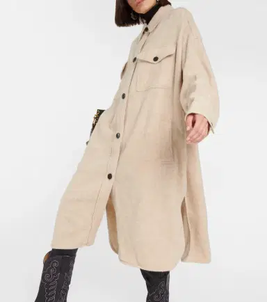 Marant Etoile Fontia wool-blend coat | Thumbnail 5 Marant Etoile Fontia wool-blend coat | Thumbnail 5