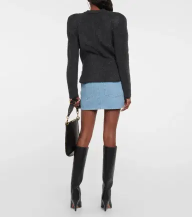 Marant Etoile Nelly tweed jacket | Thumbnail 2 Marant Etoile Nelly tweed jacket | Thumbnail 2