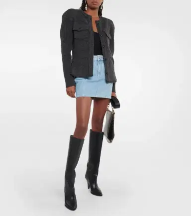 Marant Etoile Nelly tweed jacket | Thumbnail 5 Marant Etoile Nelly tweed jacket | Thumbnail 5