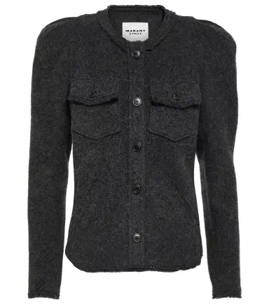 Marant Etoile Nelly tweed jacket | Thumbnail 1 Marant Etoile Nelly tweed jacket | Thumbnail 1