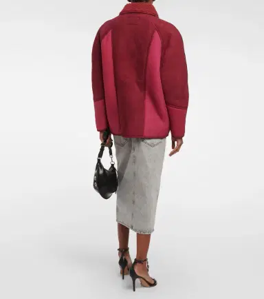 Marant Etoile Abeni shearling-lined suede jacket | Thumbnail 5 Marant Etoile Abeni shearling-lined suede jacket | Thumbnail 5