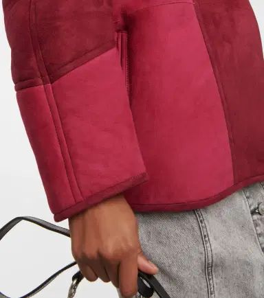 Marant Etoile Abeni shearling-lined suede jacket | Thumbnail 6 Marant Etoile Abeni shearling-lined suede jacket | Thumbnail 6