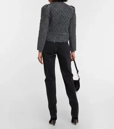 Marant Étoile Deliona quilted denim jacket | Thumbnail 2 Marant Étoile Deliona quilted denim jacket | Thumbnail 2