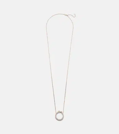 Repossi Antifer 18kt rose gold pendant necklace with diamonds | Thumbnail 1 Repossi Antifer 18kt rose gold pendant necklace with diamonds | Thumbnail 1