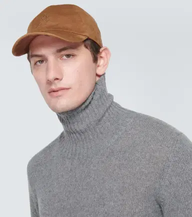 Loro Piana Suede baseball cap | Thumbnail 3 Loro Piana Suede baseball cap | Thumbnail 3