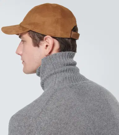 Loro Piana Suede baseball cap | Thumbnail 4 Loro Piana Suede baseball cap | Thumbnail 4