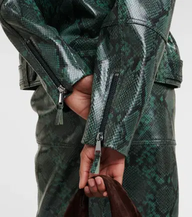 Dorothee Schumacher Urban Jungle snake-print leather jacket | Thumbnail 6 Dorothee Schumacher Urban Jungle snake-print leather jacket | Thumbnail 6