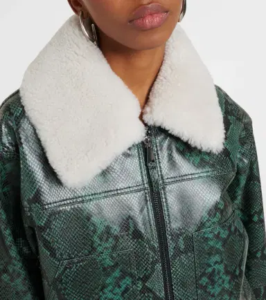 Dorothee Schumacher Urban Jungle snake-print leather jacket | Thumbnail 7 Dorothee Schumacher Urban Jungle snake-print leather jacket | Thumbnail 7