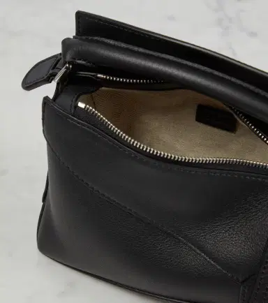 Loewe Puzzle Edge Mini leather top-handle bag | Thumbnail 3 Loewe Puzzle Edge Mini leather top-handle bag | Thumbnail 3