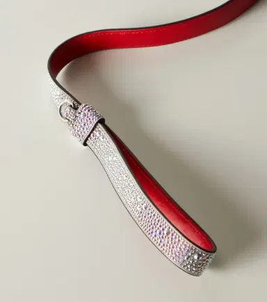 Christian Louboutin Loubileash embellished suede dog leash | Thumbnail 2 Christian Louboutin Loubileash embellished suede dog leash | Thumbnail 2