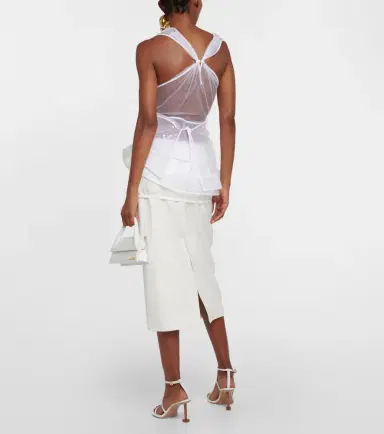Jacquemus Le Débardeur Perle sequined top | Thumbnail 3 Jacquemus Le Débardeur Perle sequined top | Thumbnail 3