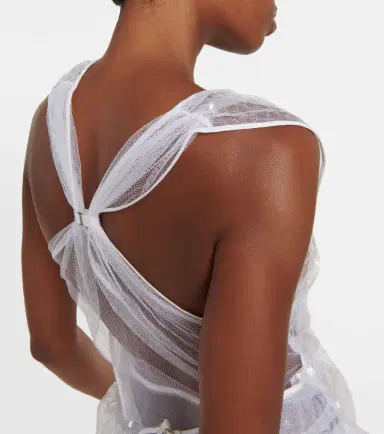 Jacquemus Le Débardeur Perle sequined top | Thumbnail 6 Jacquemus Le Débardeur Perle sequined top | Thumbnail 6