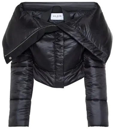 Alaïa Alaïa Cropped puffer jacket | Thumbnail 1 Alaïa Alaïa Cropped puffer jacket | Thumbnail 1