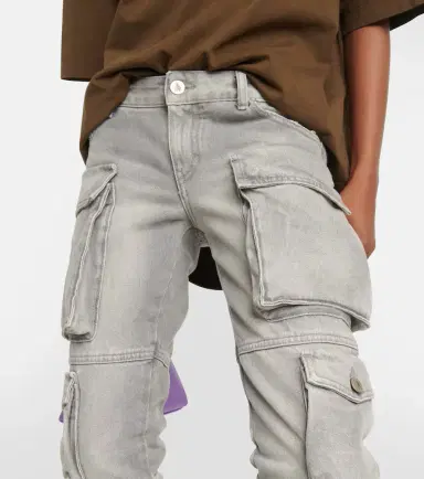 The Attico Essie denim cargo pants | Thumbnail 2 The Attico Essie denim cargo pants | Thumbnail 2