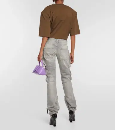 The Attico Essie denim cargo pants | Thumbnail 3 The Attico Essie denim cargo pants | Thumbnail 3