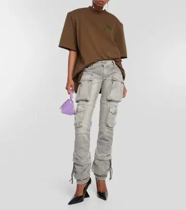 The Attico Essie denim cargo pants | Thumbnail 4 The Attico Essie denim cargo pants | Thumbnail 4