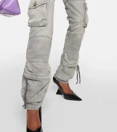The Attico Essie denim cargo pants | Thumbnail 6 The Attico Essie denim cargo pants | Thumbnail 6