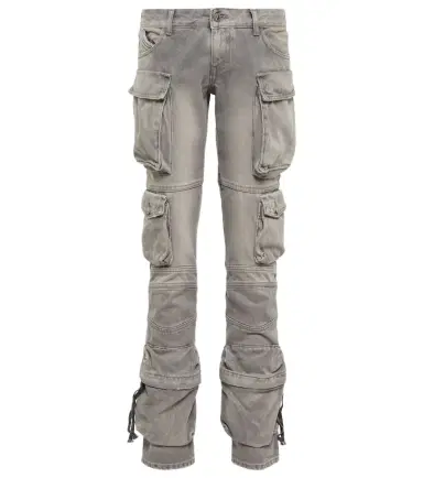 The Attico Essie denim cargo pants | Thumbnail 1 The Attico Essie denim cargo pants | Thumbnail 1
