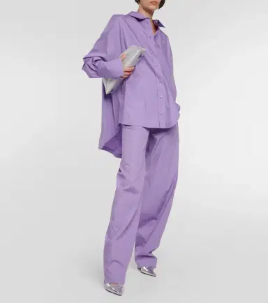 The Attico Jagger high-rise wide-leg pants | Thumbnail 3 The Attico Jagger high-rise wide-leg pants | Thumbnail 3