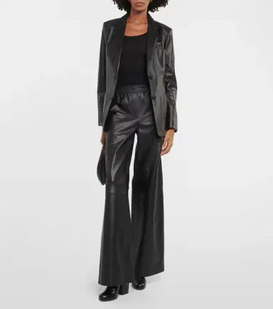 Joseph Ashbridge leather wide-leg pants | Thumbnail 5 Joseph Ashbridge leather wide-leg pants | Thumbnail 5