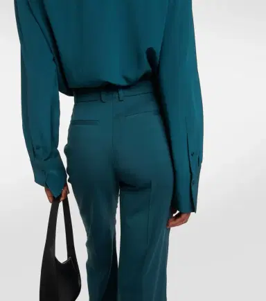 Joseph Morissey mid-rise wool straight pants | Thumbnail 4 Joseph Morissey mid-rise wool straight pants | Thumbnail 4