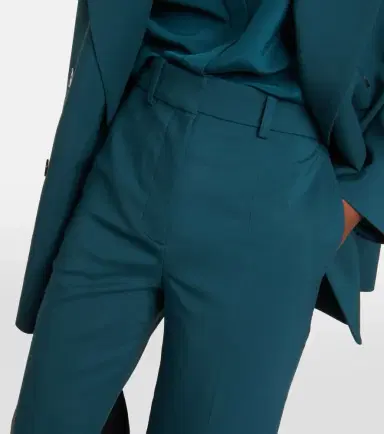 Joseph Morissey mid-rise wool straight pants | Thumbnail 5 Joseph Morissey mid-rise wool straight pants | Thumbnail 5