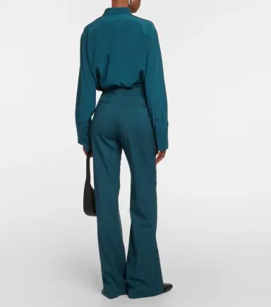 Joseph Morissey mid-rise wool straight pants | Thumbnail 6 Joseph Morissey mid-rise wool straight pants | Thumbnail 6