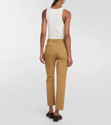 Joseph Eliston wool gabardine straight pants | Thumbnail 2 Joseph Eliston wool gabardine straight pants | Thumbnail 2