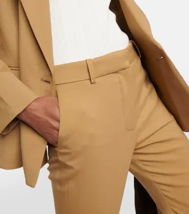 Joseph Eliston wool gabardine straight pants | Thumbnail 6 Joseph Eliston wool gabardine straight pants | Thumbnail 6