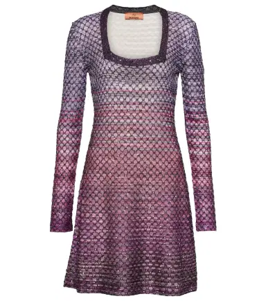 Missoni Knitted lamé minidress | Thumbnail 1 Missoni Knitted lamé minidress | Thumbnail 1