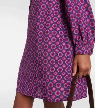 A.P.C. A. P.C. Mathilde printed shirt dress | Thumbnail 4 A.P.C. A. P.C. Mathilde printed shirt dress | Thumbnail 4