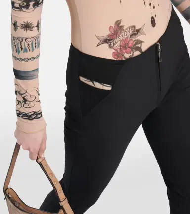Jean Paul Gaultier x KNWLS cutout flared pants | Thumbnail 3 Jean Paul Gaultier x KNWLS cutout flared pants | Thumbnail 3