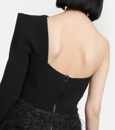 Maticevski Audacity one-shoulder maxi gown | Thumbnail 3 Maticevski Audacity one-shoulder maxi gown | Thumbnail 3