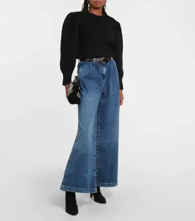 AG Jeans Stella high-rise wide-leg jeans | Thumbnail 3 AG Jeans Stella high-rise wide-leg jeans | Thumbnail 3