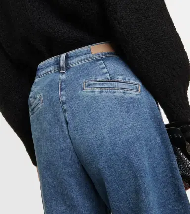AG Jeans Stella high-rise wide-leg jeans | Thumbnail 4 AG Jeans Stella high-rise wide-leg jeans | Thumbnail 4
