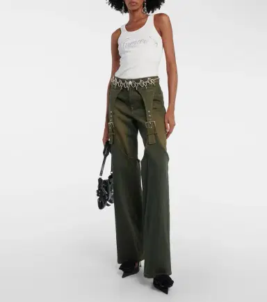 BLUMARINE Embellished buckle boyfriend jeans | Thumbnail 5 BLUMARINE Embellished buckle boyfriend jeans | Thumbnail 5