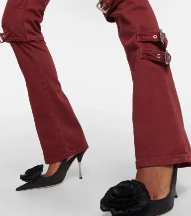 BLUMARINE Cutout mid-rise boyfriend jeans | Thumbnail 2 BLUMARINE Cutout mid-rise boyfriend jeans | Thumbnail 2