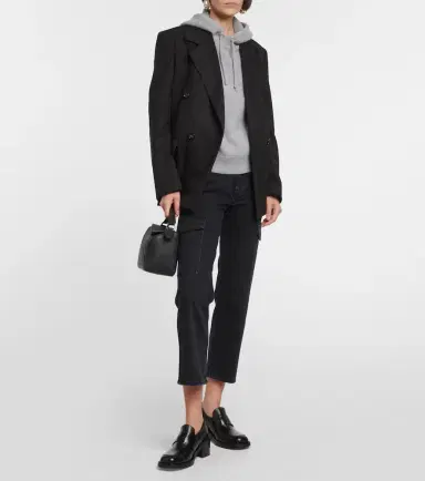 7 For All Mankind Logan Cargo cropped straight jeans | Thumbnail 2 7 For All Mankind Logan Cargo cropped straight jeans | Thumbnail 2