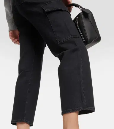 7 For All Mankind Logan Cargo cropped straight jeans | Thumbnail 5 7 For All Mankind Logan Cargo cropped straight jeans | Thumbnail 5