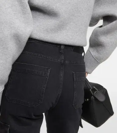 7 For All Mankind Logan Cargo cropped straight jeans | Thumbnail 6 7 For All Mankind Logan Cargo cropped straight jeans | Thumbnail 6