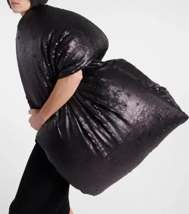 Rick Owens Sequined down jacket | Thumbnail 5 Rick Owens Sequined down jacket | Thumbnail 5