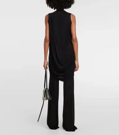 Rick Owens Lilies draped jersey top | Thumbnail 3 Rick Owens Lilies draped jersey top | Thumbnail 3