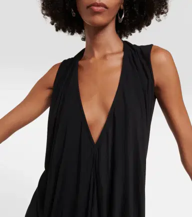 Rick Owens Lilies draped jersey top | Thumbnail 4 Rick Owens Lilies draped jersey top | Thumbnail 4