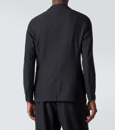 Giorgio Armani Icon single-breasted blazer | Thumbnail 3 Giorgio Armani Icon single-breasted blazer | Thumbnail 3